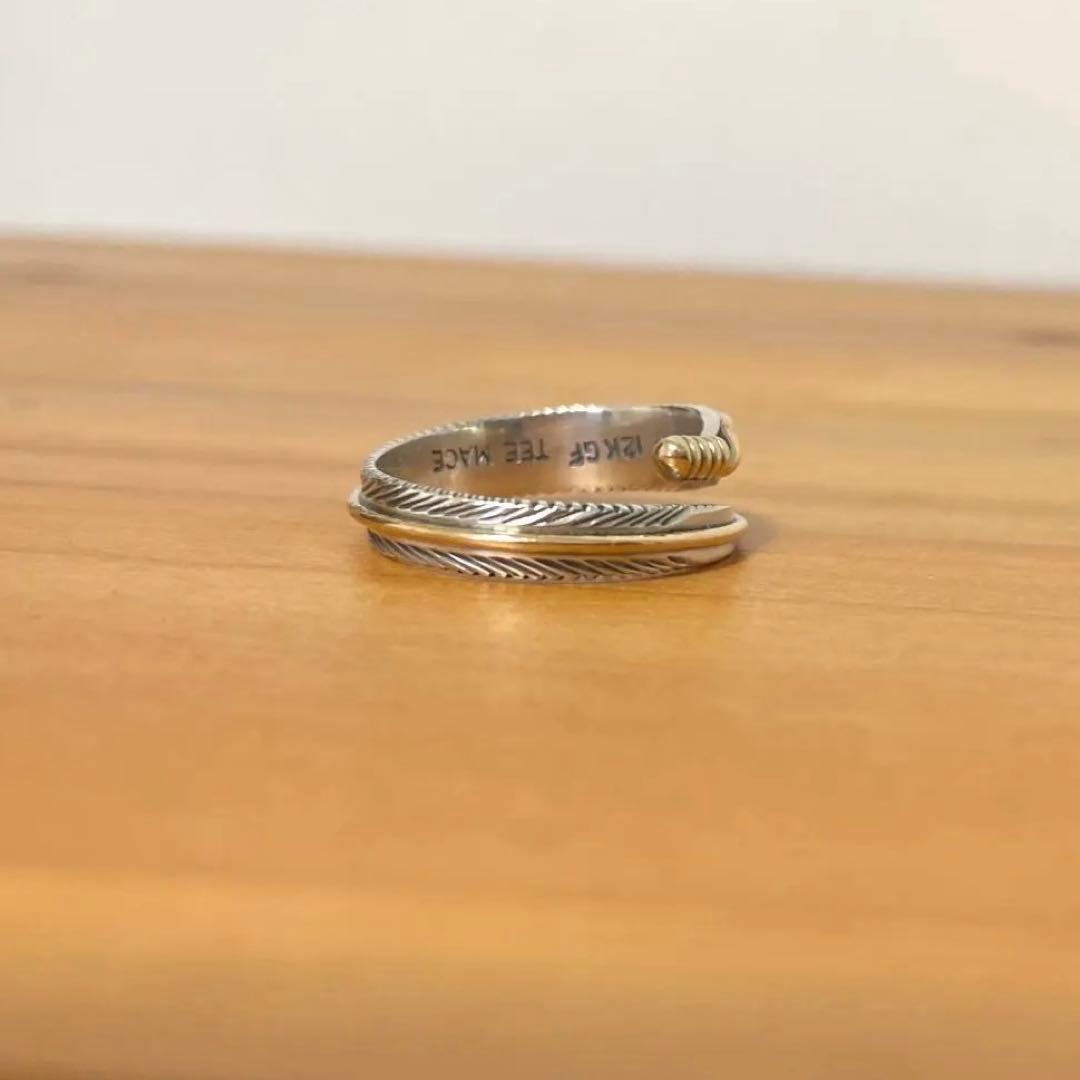 TEE MACEフェザーリング　インディアンジュエリー　ナバホ　17号