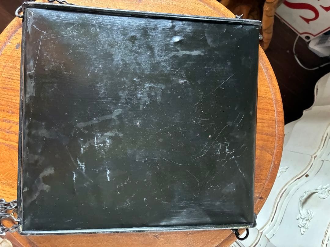 アンティーク　ハンギング　スケール　お皿チェーン付き　秤はかり　アメリカ100年