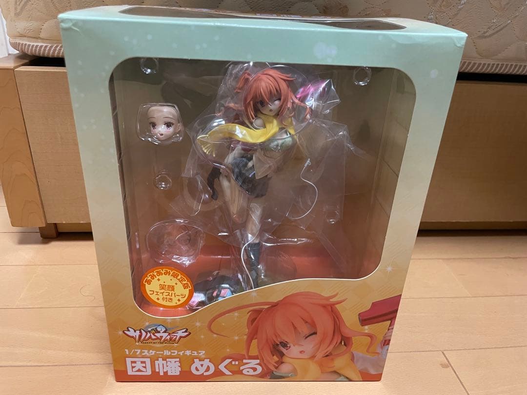 稲葉めぐる フィギュア あみあみ限定パーツ付き　ゆずソフト　サノバウィッチ