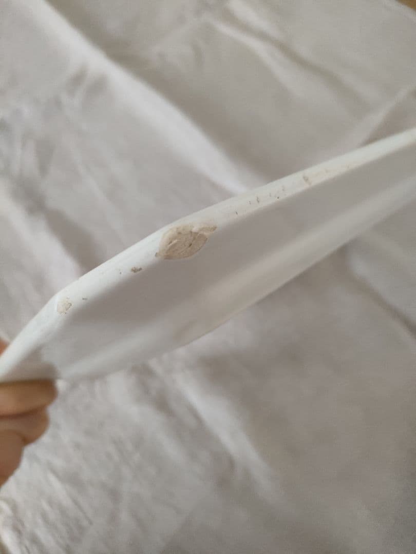 フランスアンティーク　LUNEVILLスクエアプレート