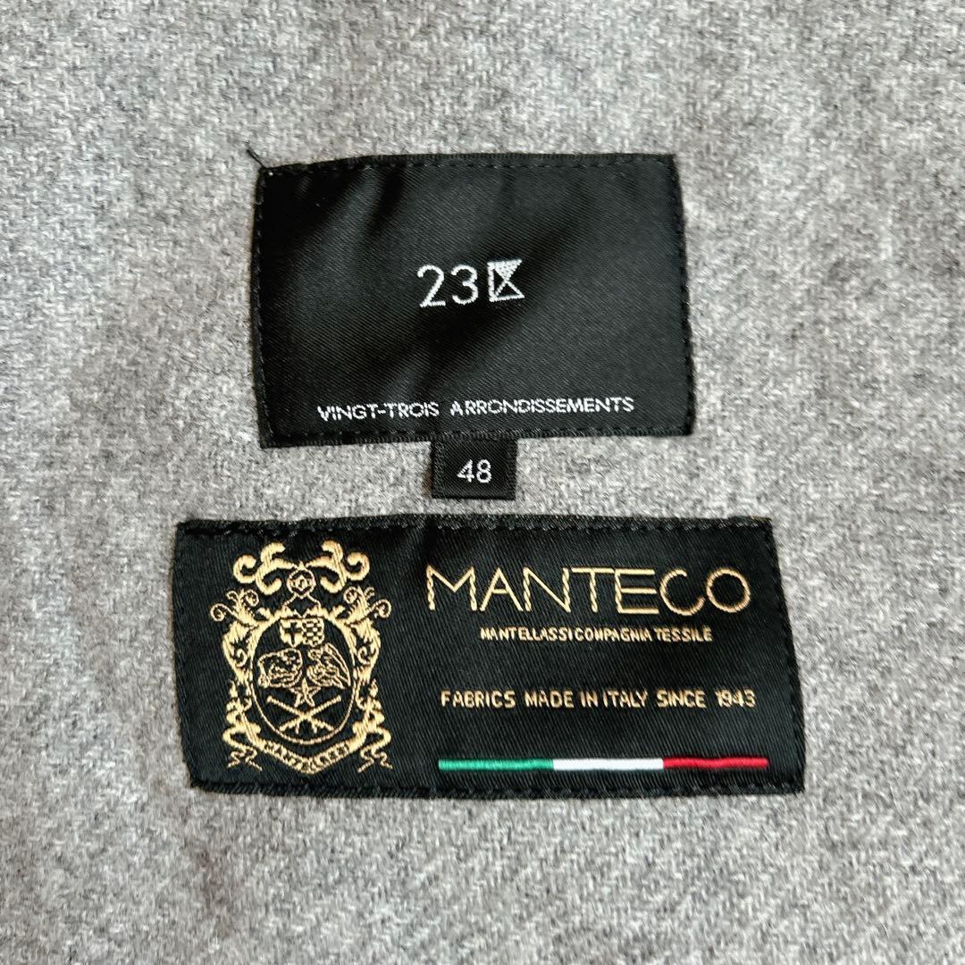 美品⁂23区⁂リバーロングコート　マンテコ　雑誌掲載　人気　大きいサイズ　5L