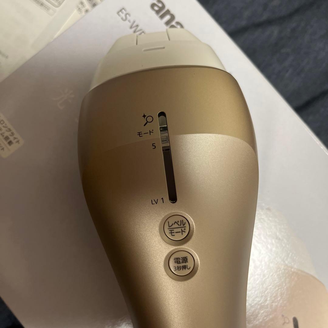 Panasonic 光エステ脱毛器 ゴールドES-WP98-N