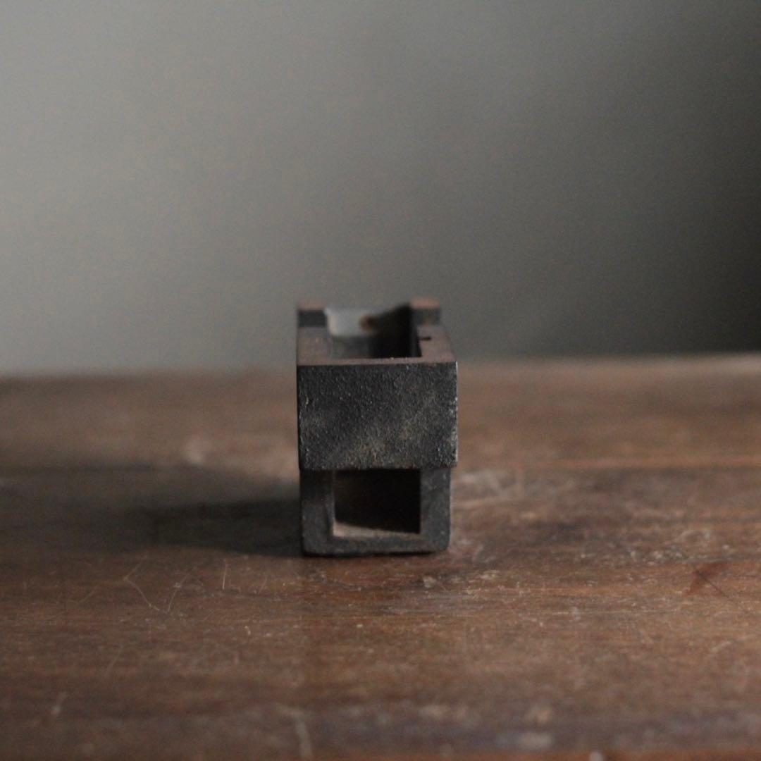 ニチバン 鉄製 テープカッター 昭和レトロ 古道具 アンティーク オブジェ