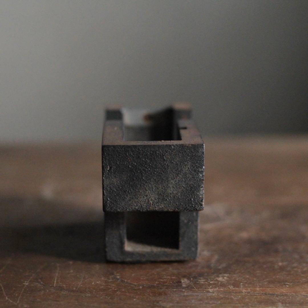 ニチバン 鉄製 テープカッター 昭和レトロ 古道具 アンティーク オブジェ