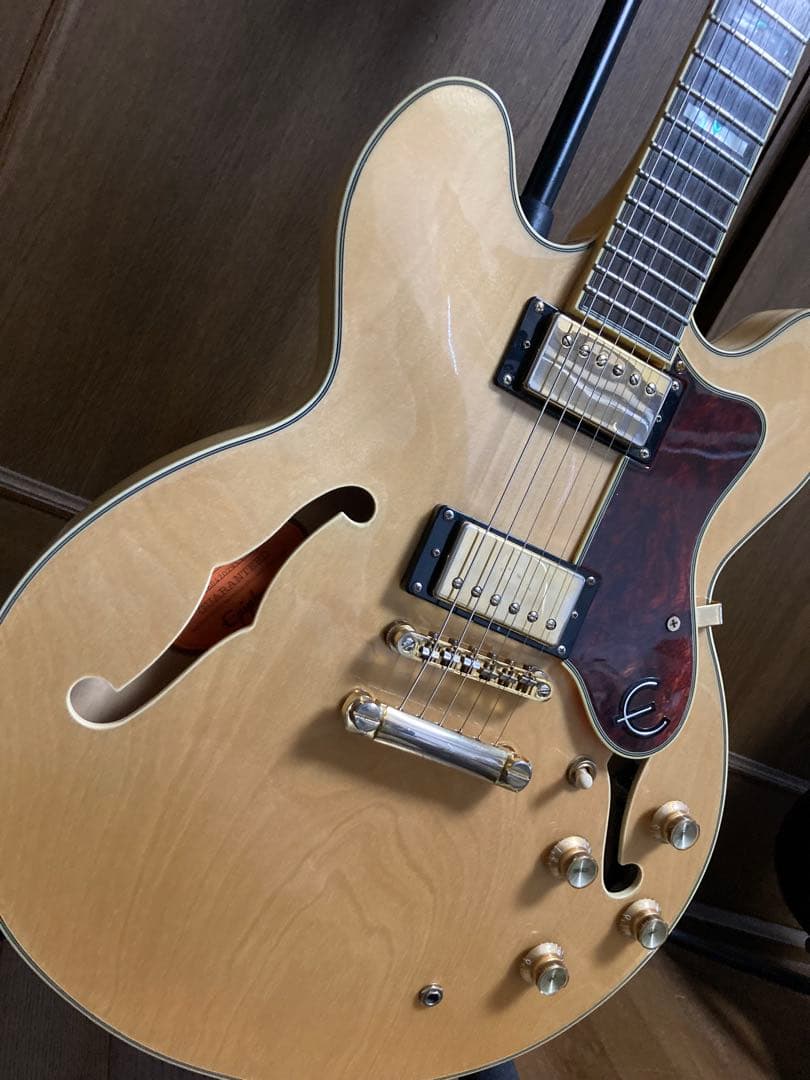 Epiphone Sheraton Ⅱ pro NA セミアコ ハードケース付
