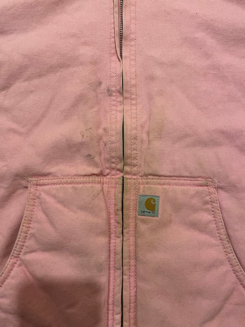 s*a様 希少品 Carhartt アクティブジャケット ピンク ボア カーハー