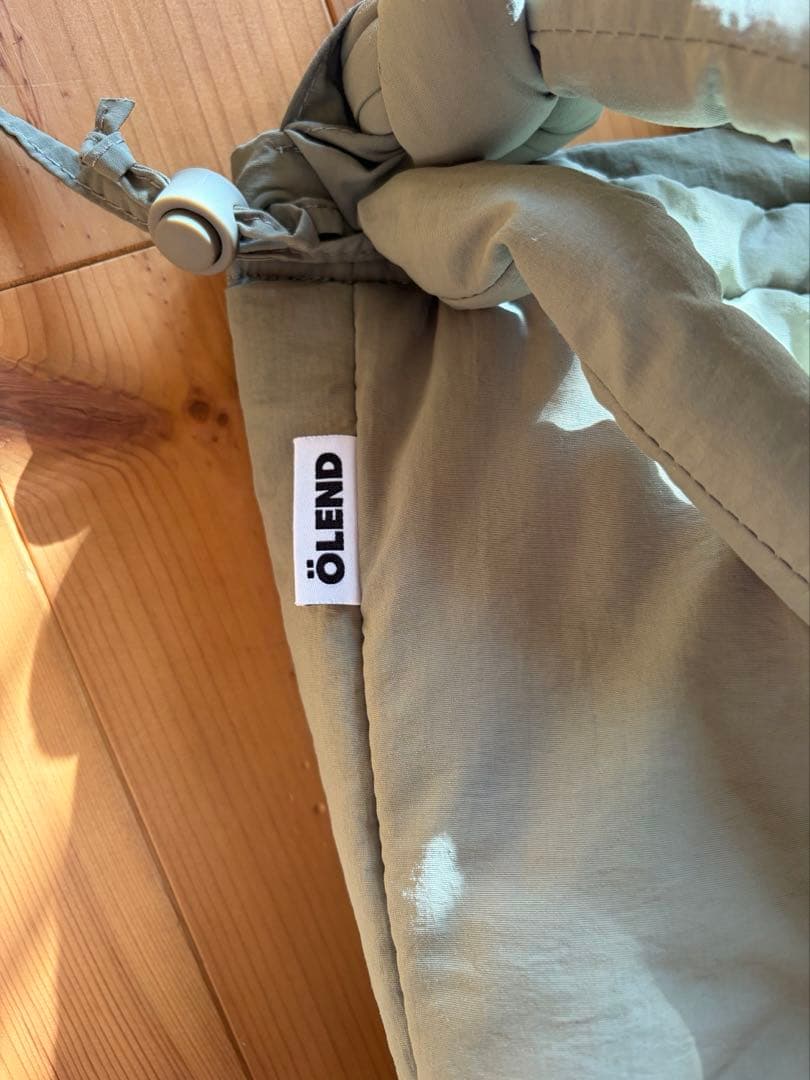 OLEND ONA SOFT BAG ライトグリーン　セージ