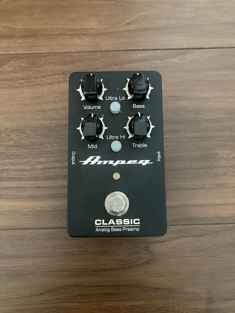 ベース Ampeg Classic Analog Bass Preamp