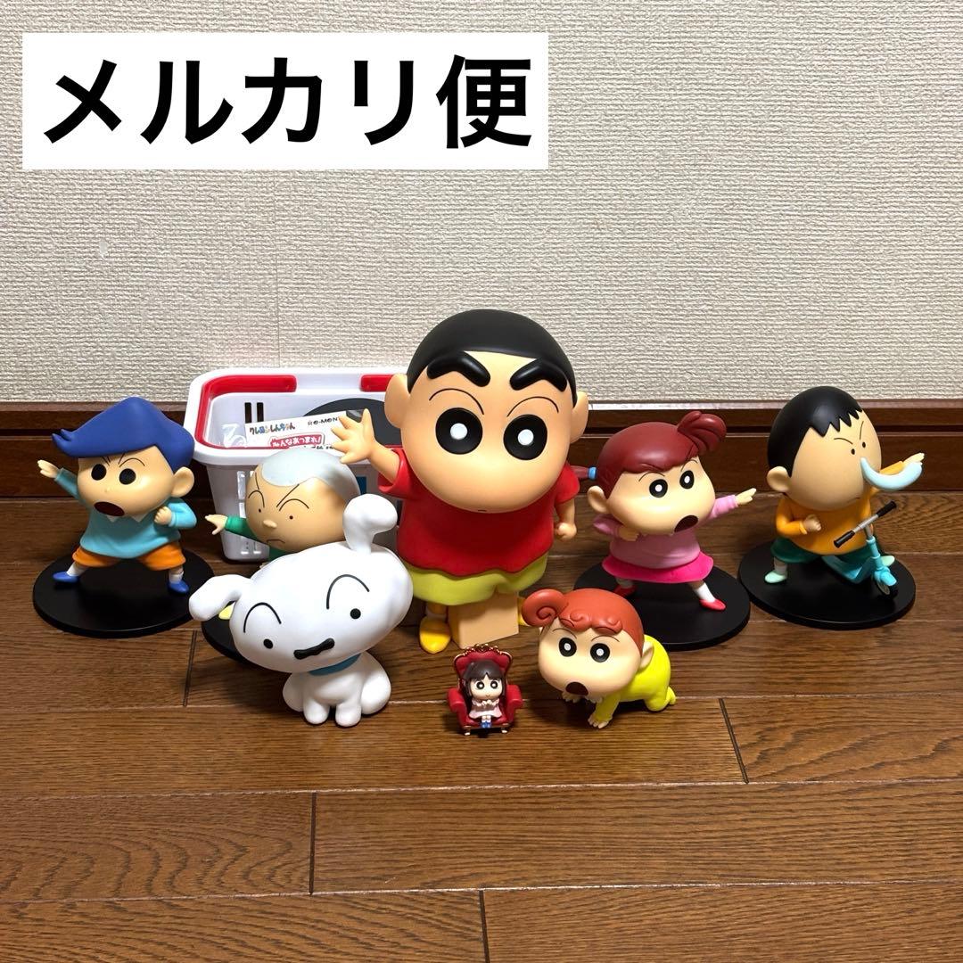 クレヨンしんちゃん フィギュア ソフビ かすかべ防衛隊