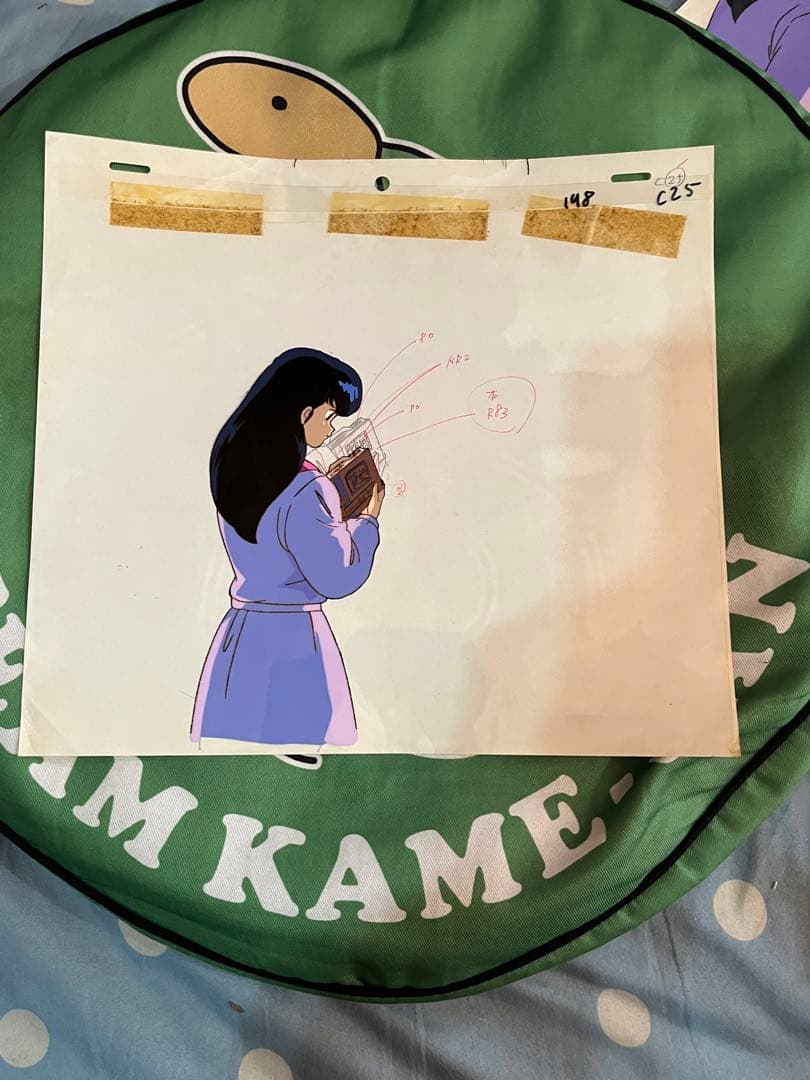 めぞん一刻　音無響子　セル画&原画？動画？セット