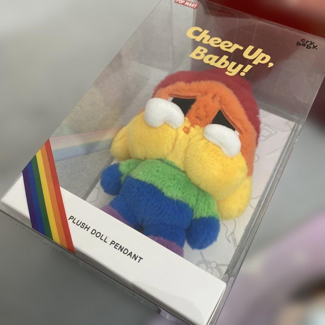 ポップマート　スカルパンダ　クライベイビー　ぬいぐるみペンダント　xg