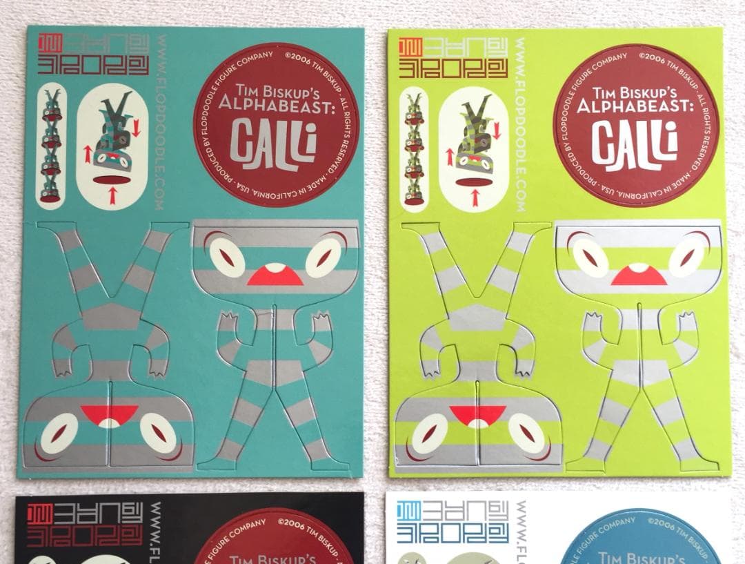 Tim Biskup Calli Alpha beast2005年 限定1000