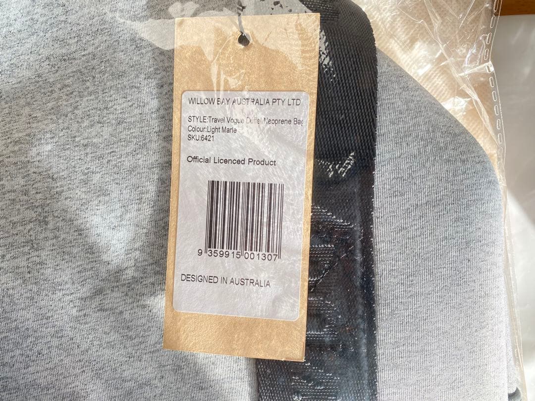 関西万博オーストラリア館限定 willow bay ネオプレーンダッフルバッグ
