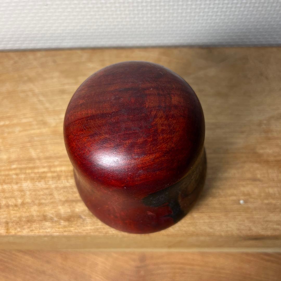 ⭕️名工　盛秀太郎　ダルマこけし　伝統こけし　津軽系　温湯こけし　美品