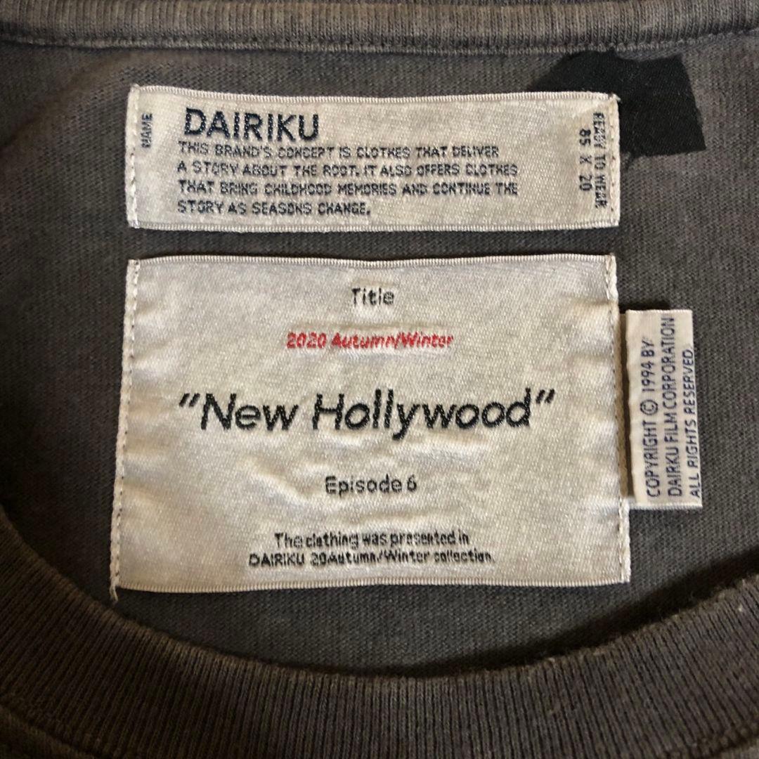 DAIRIKU／pinupGirl Tシャツ 黒　ヴィンテージ