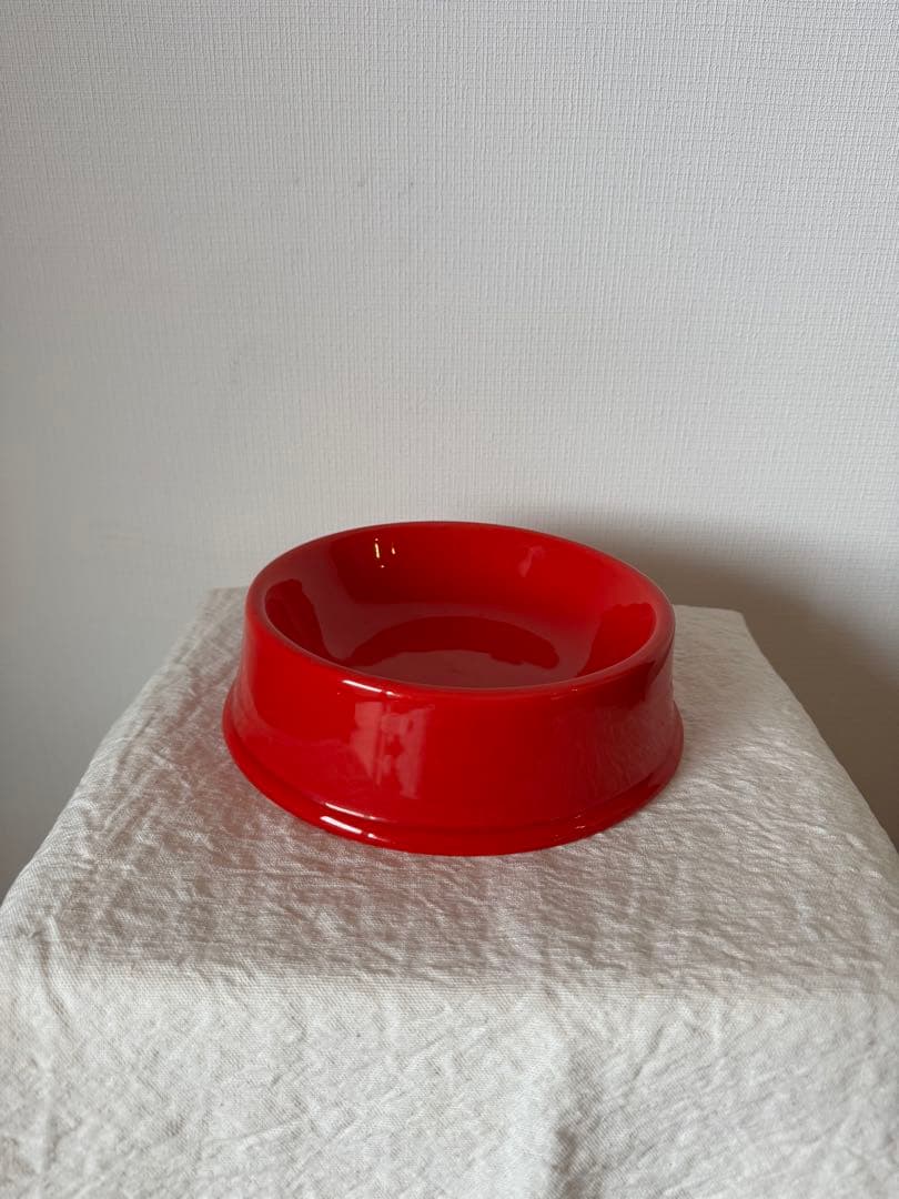 【希少】Supreme ドックフード皿 RED
