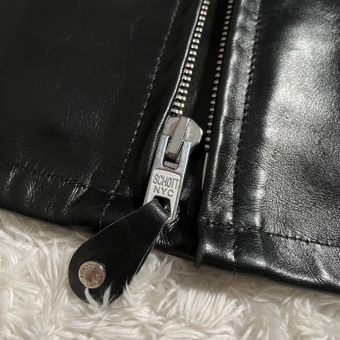 USA製 Schott ライダースジャケット 641HH 馬革 ホースハイド