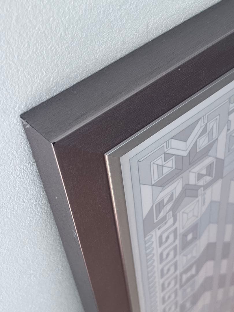 エルメス　スカーフ　額装2