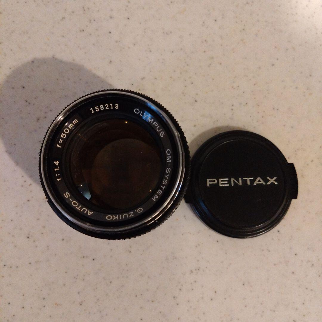 OLYMPUS　OM-1 フィルム一眼レフカメラ レンズ2本セット