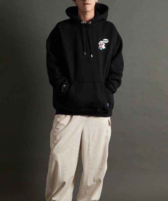 正規品⭐新品・GRAF&WU・グラフアンドウー・ゴースト12刺繍プルパーカーXL