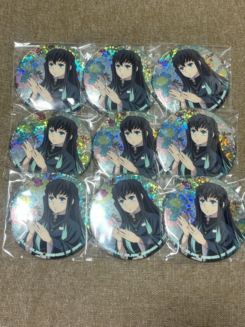 鬼滅の刃 時透無一郎 ナムコ 缶バッジ