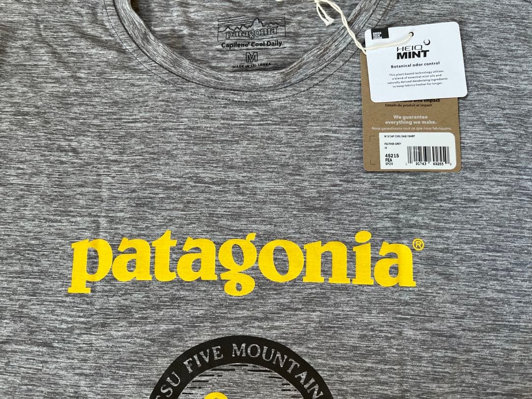 【非売品】信越五岳2024 patagonia Tシャツ