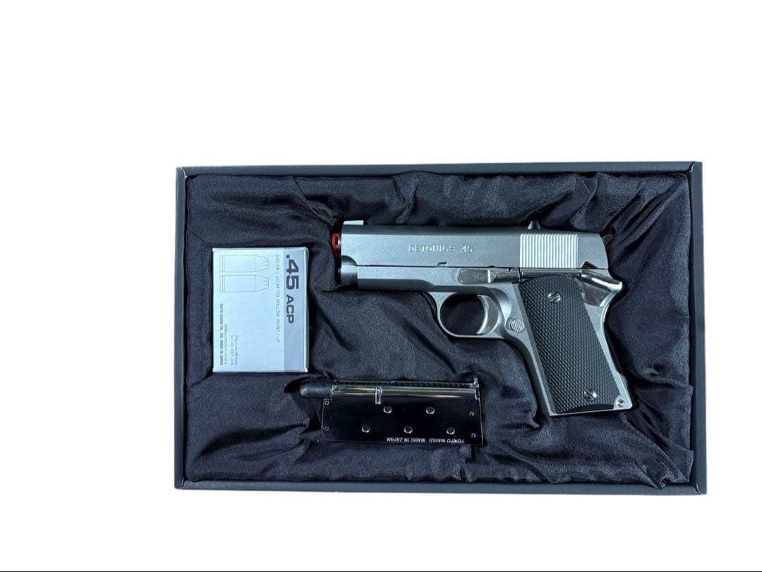 ・東京マルイ　デトニクス.45 コンバットマスター　ガスガン ステンレスモデル