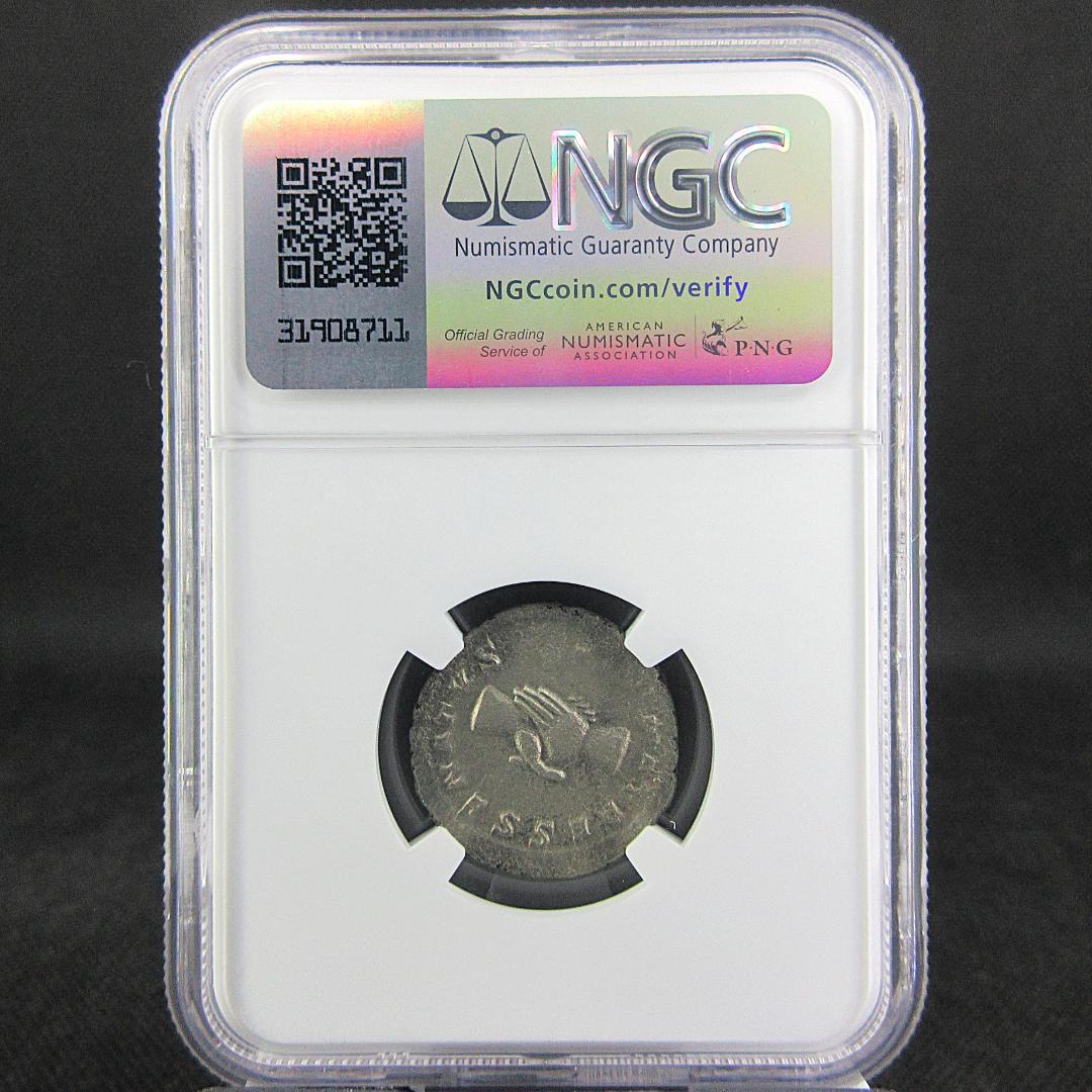 古代ローマ プピエヌス ダブルデナリウス 銀貨 NGC アンティーク 