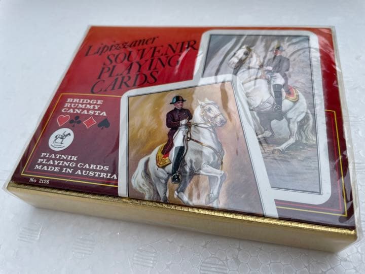 PIATNIK製 トランプ リピッツァナー(軽種馬) Lipizzaner I