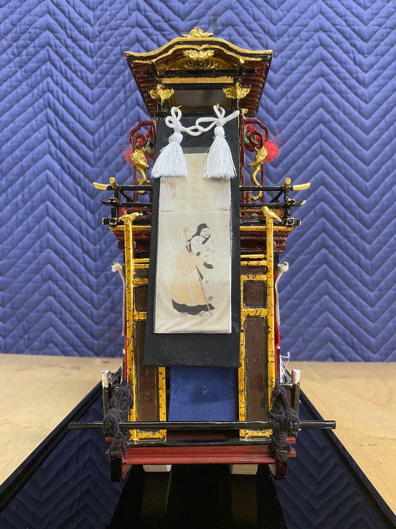 ユネスコ無形文化遺産登録　岐阜県大垣市の大垣まつりの山車のミニチュア1/20