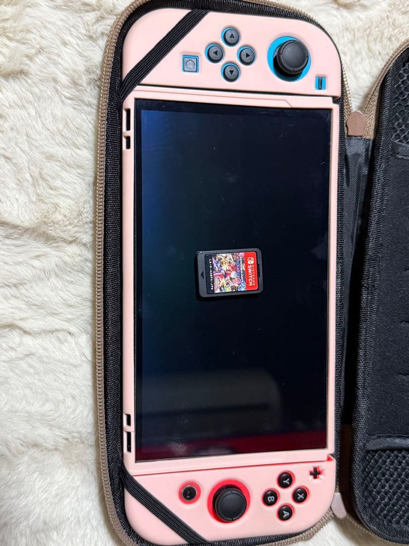 Nintendo Switch 本体 レッド/ブルー ケース付き