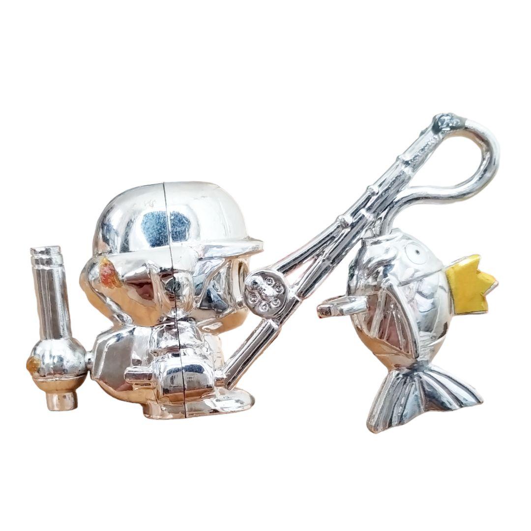 初代　ポケモン　トレーナー　図鑑　つりざお　コイキング　フィギュア　ヴィンテージ