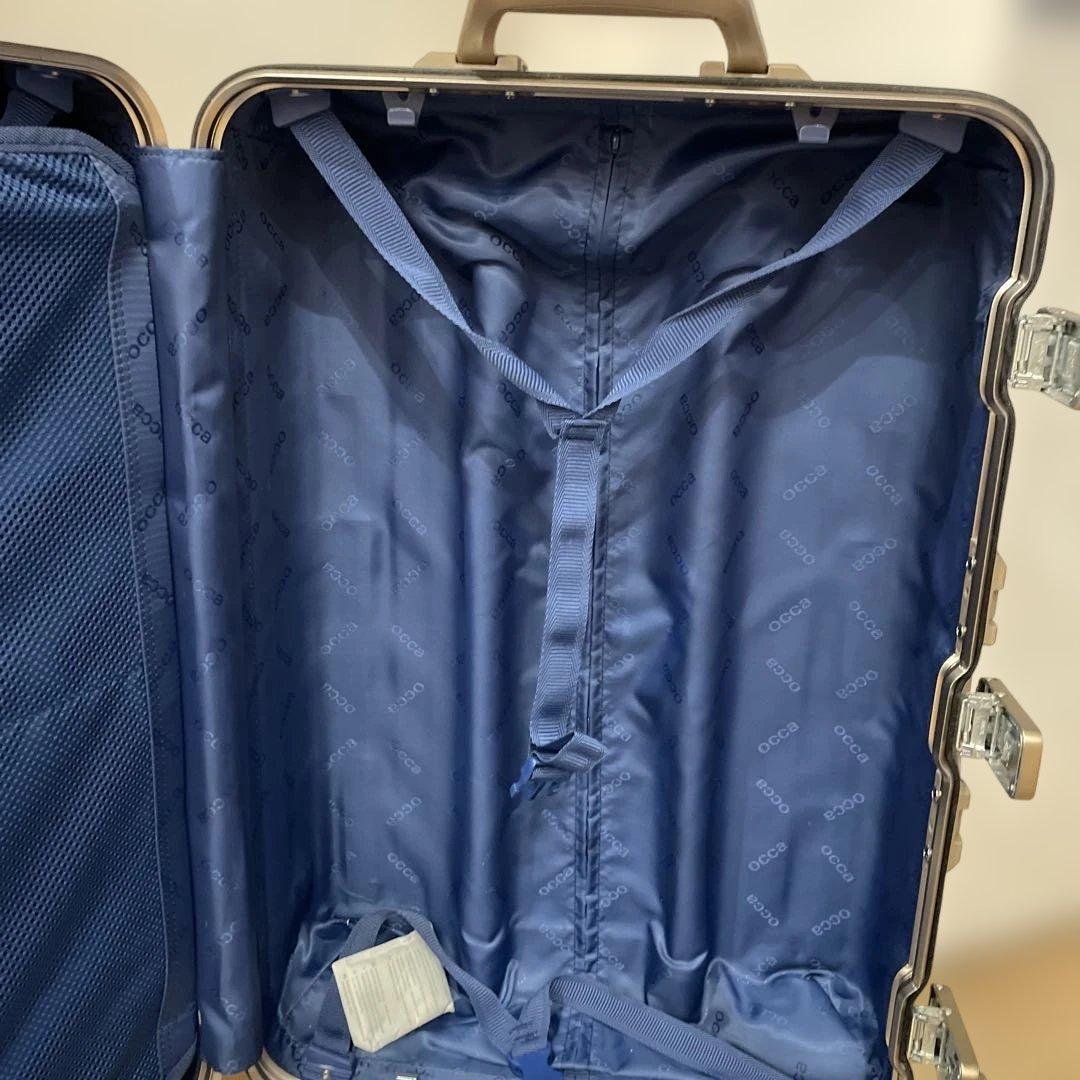 occa プレミアム 高級アルミスーツケース キャリーケース シルバー