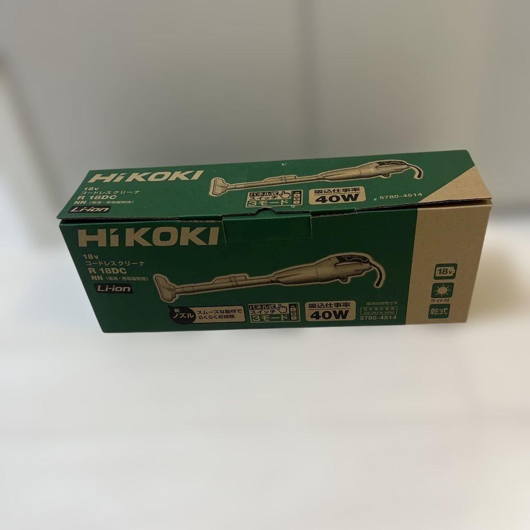 HiKOKI(ハイコーキ) 18V カプセル式 コードレス掃除機 R18DC