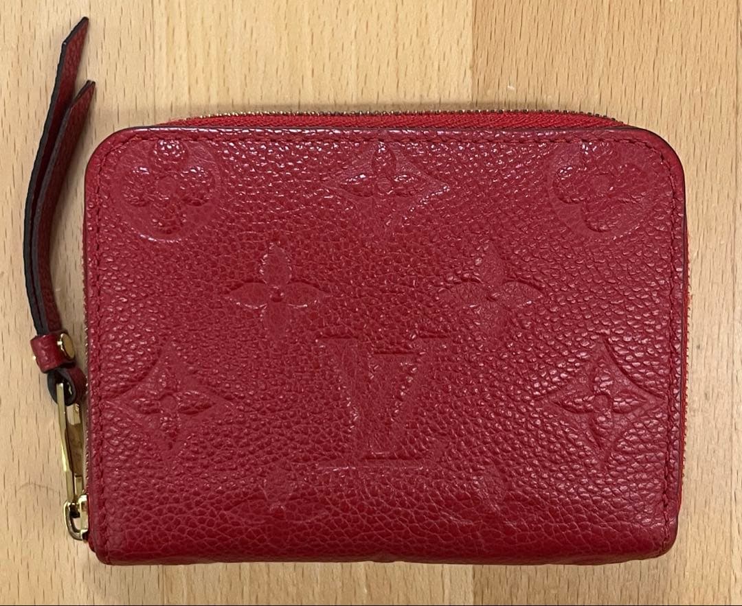 ルイヴィトン モノグラム アンプラント ジッピー パース M63696