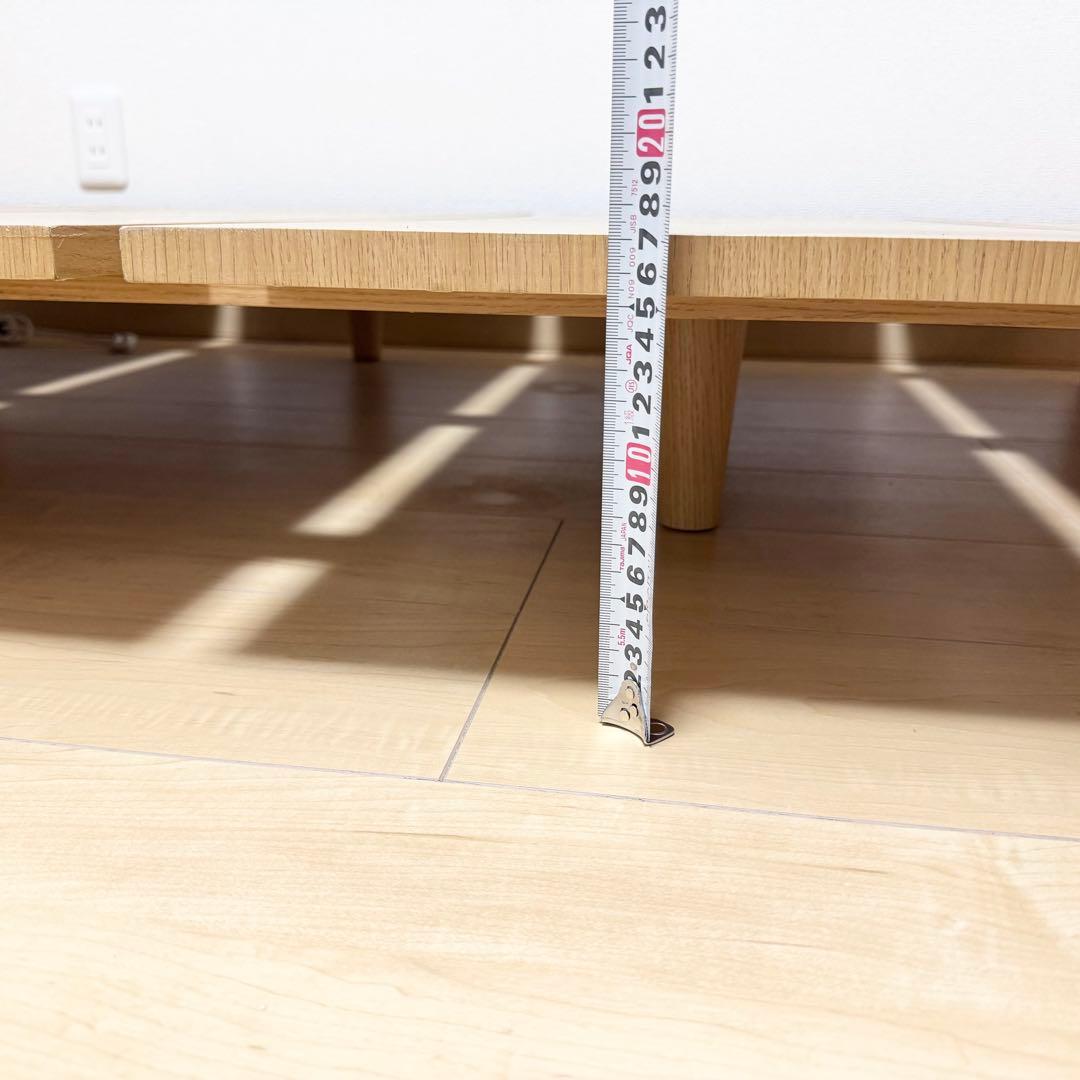 【送料無料✨】北欧ローベッドフレーム シングル コンセント付 簡単組立