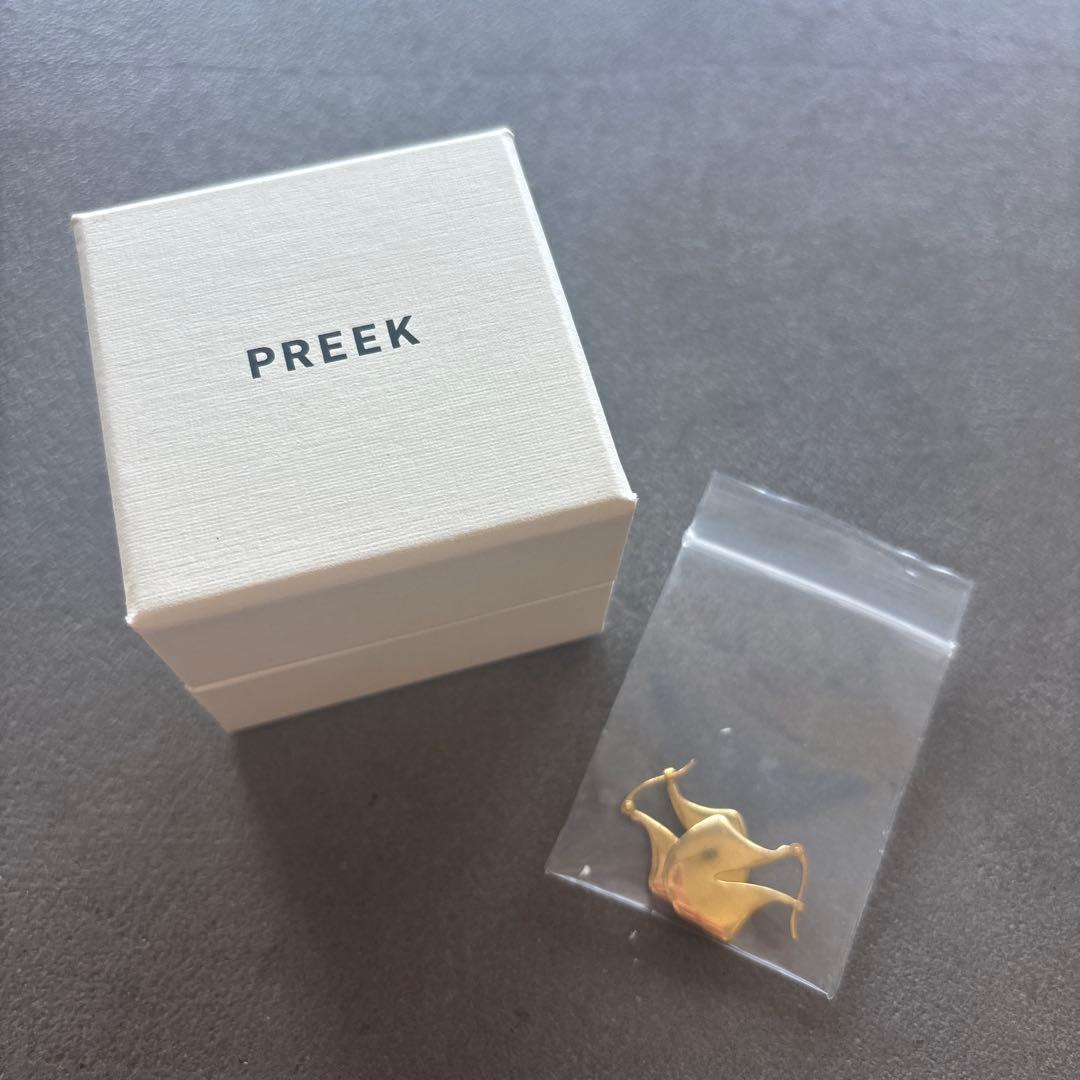 【年末年始SALE中】 PREEK YU―KIN ROTUS SLIT ピアス