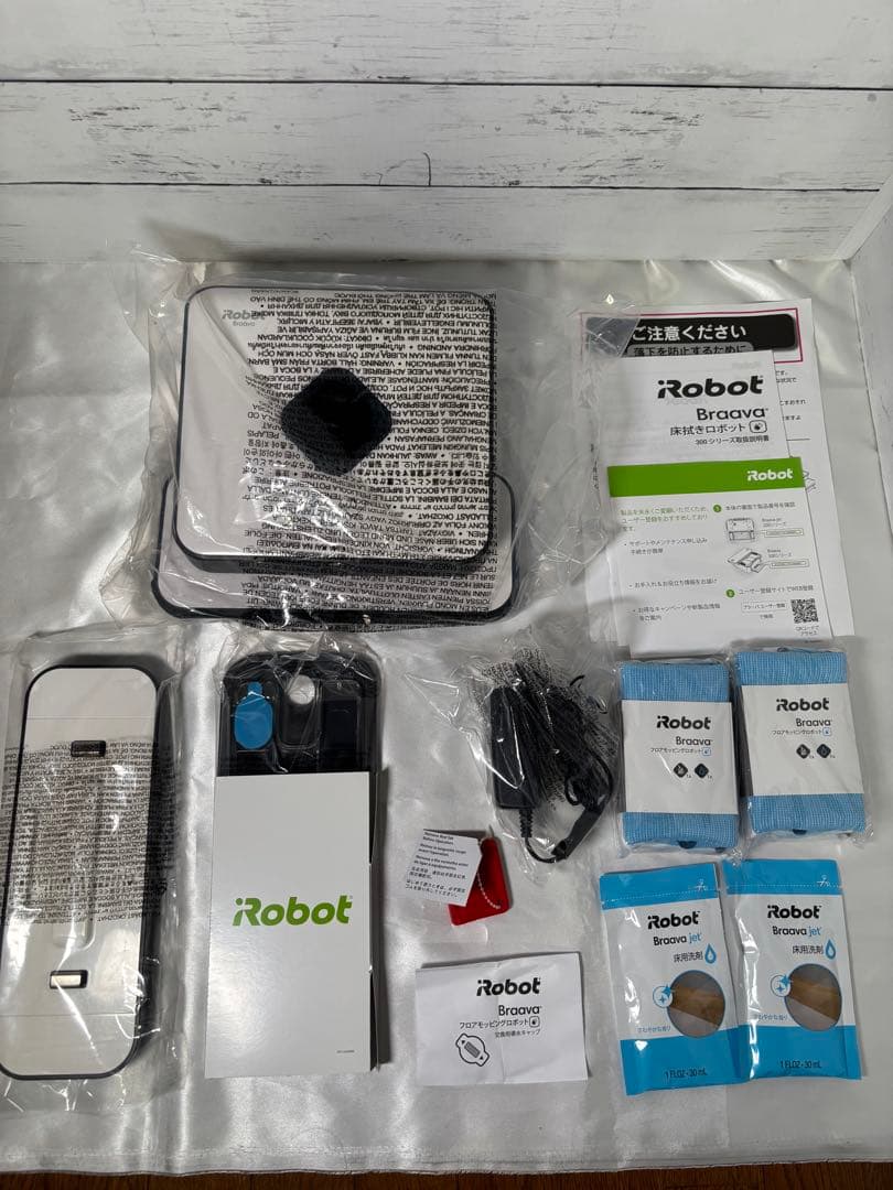 【欠品パーツあり】iRobot Braava 390 j 床拭き ロボット 本体