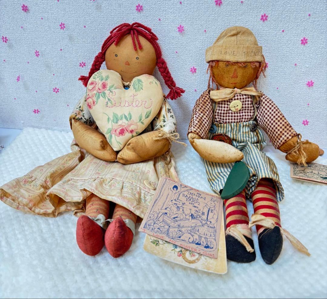 チ*☆様 タタードラビット　タタードラビットファーム　ドール　人形2体