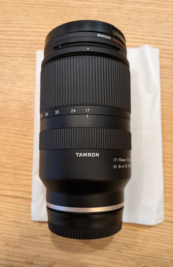 【美品】TAMRON17-70mmF2.8Di III-A VC RXDソニーE