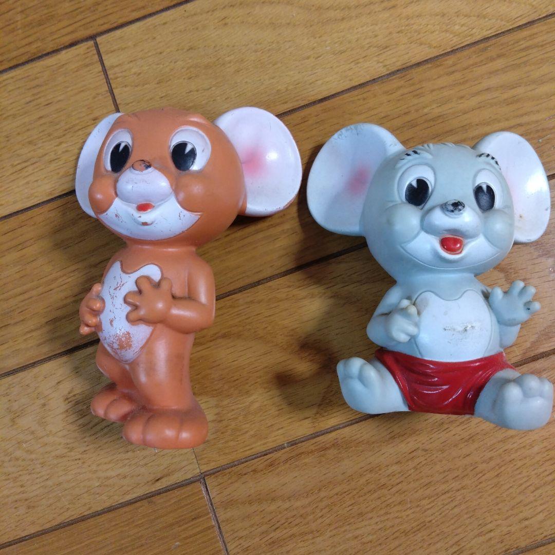 トムとジェリー　ソフビ　フィギュア　ビンテージ　イタリア製