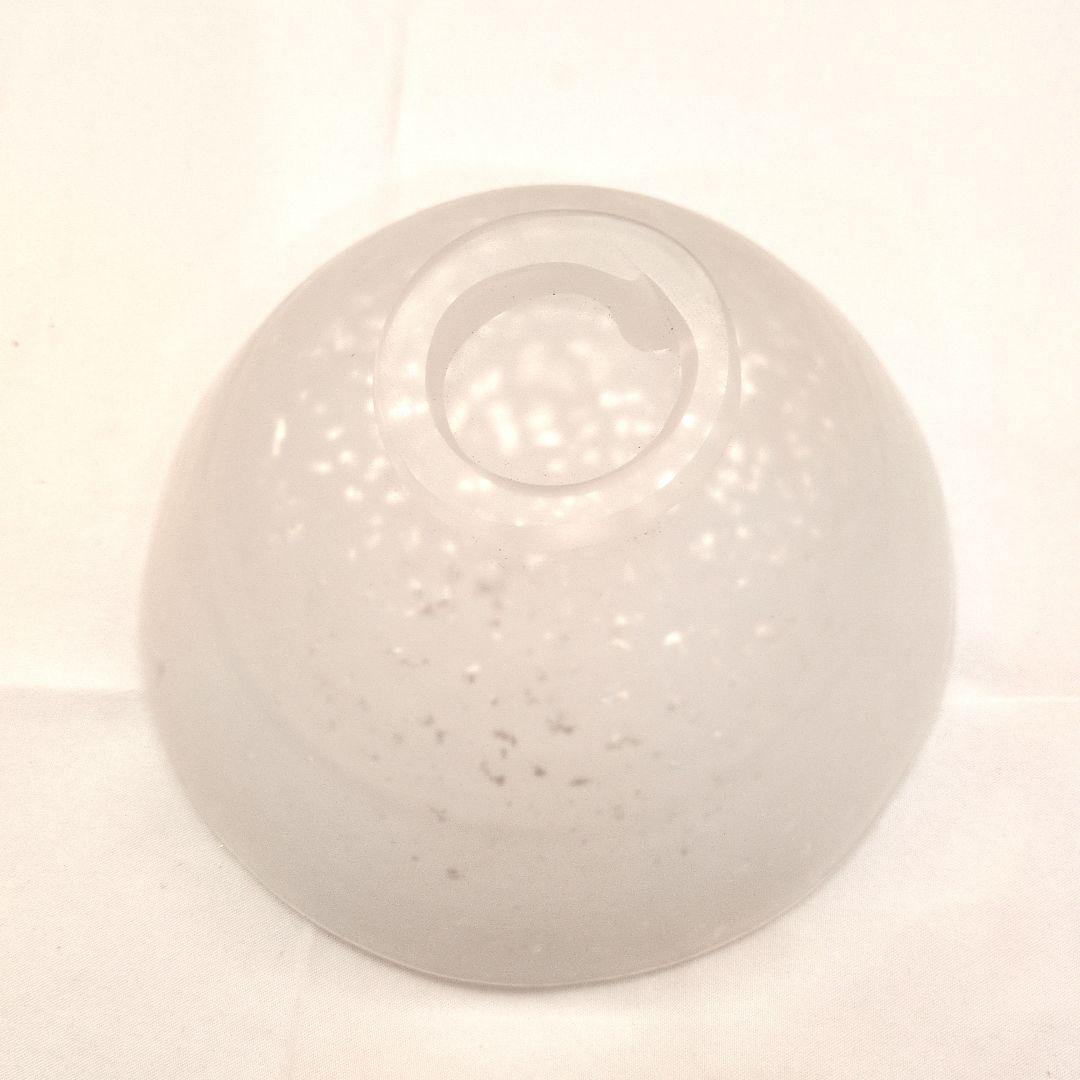 茶道具　抹茶茶碗　２点　ガラス　木箱なし