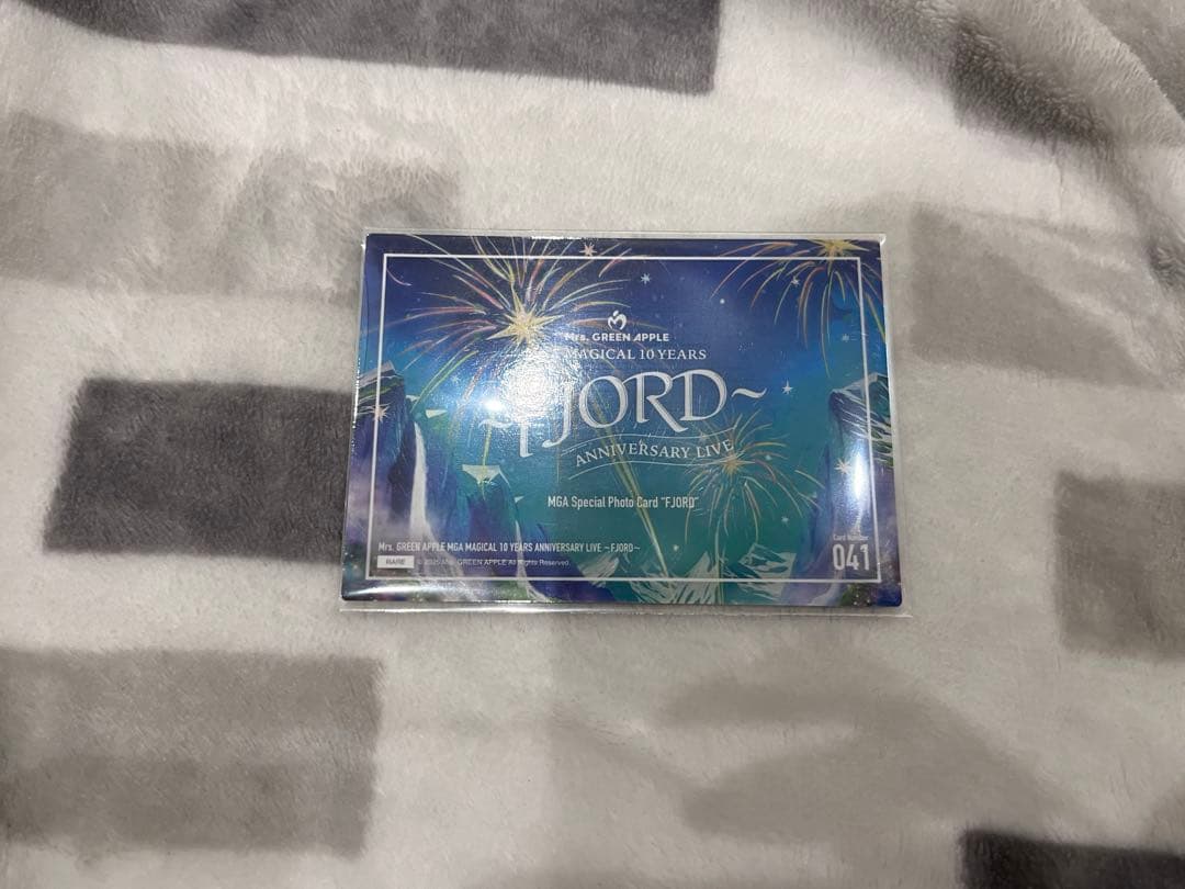 大森元貴　041　レア　フォトカ　Mrs.GREENAPPLE フィヨルド