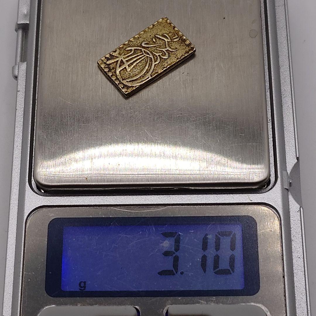 明治二分判金 1868年〜1869年 3.1g fa1906
