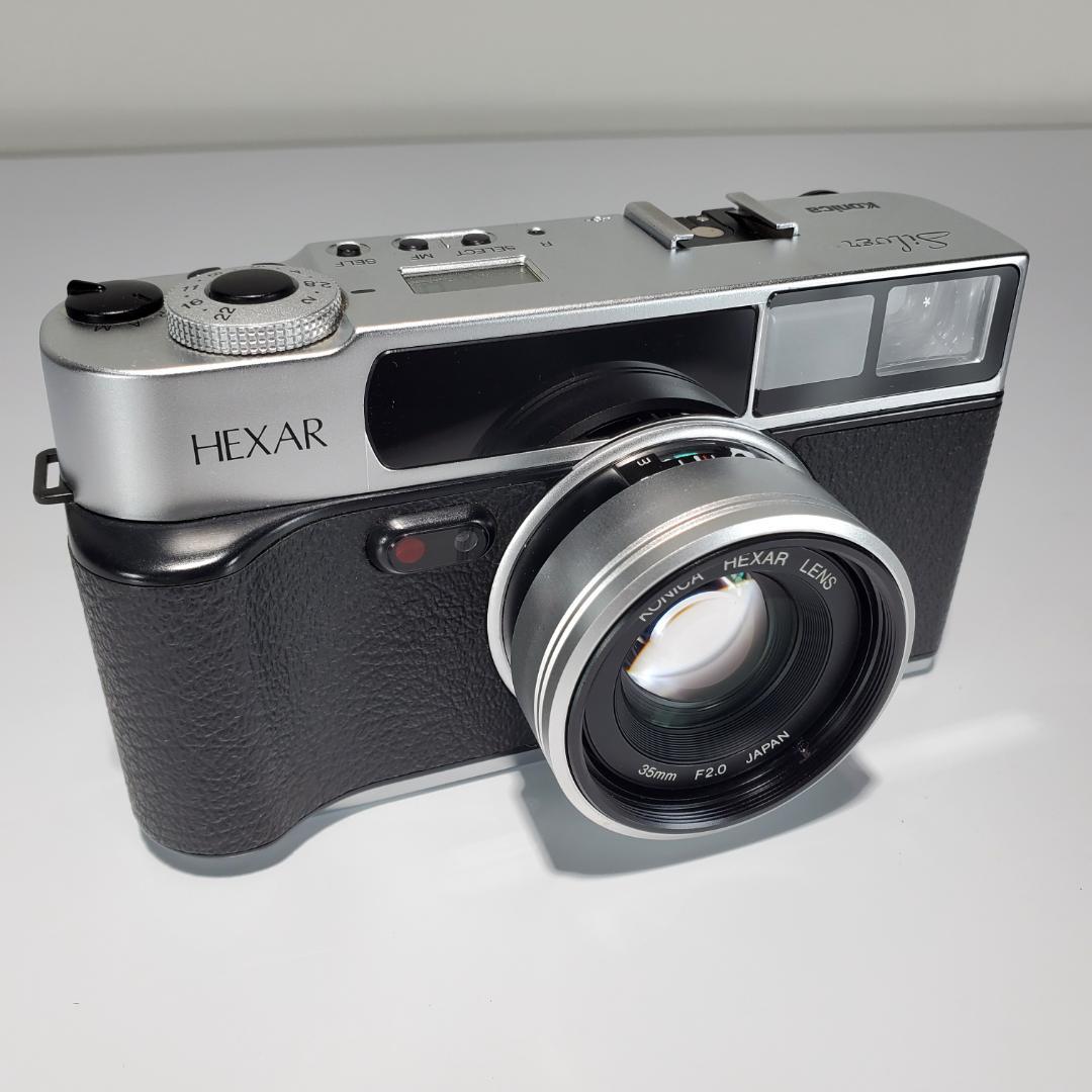 【希少・美品！】コニカ へキサー シルバー フルセット Konica Hexar