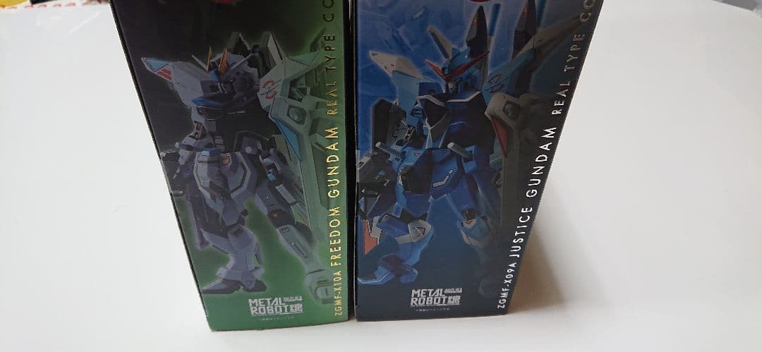 定価以下 L ROBOT魂 ジャスティス 、フリーダム (リアルタイプ)