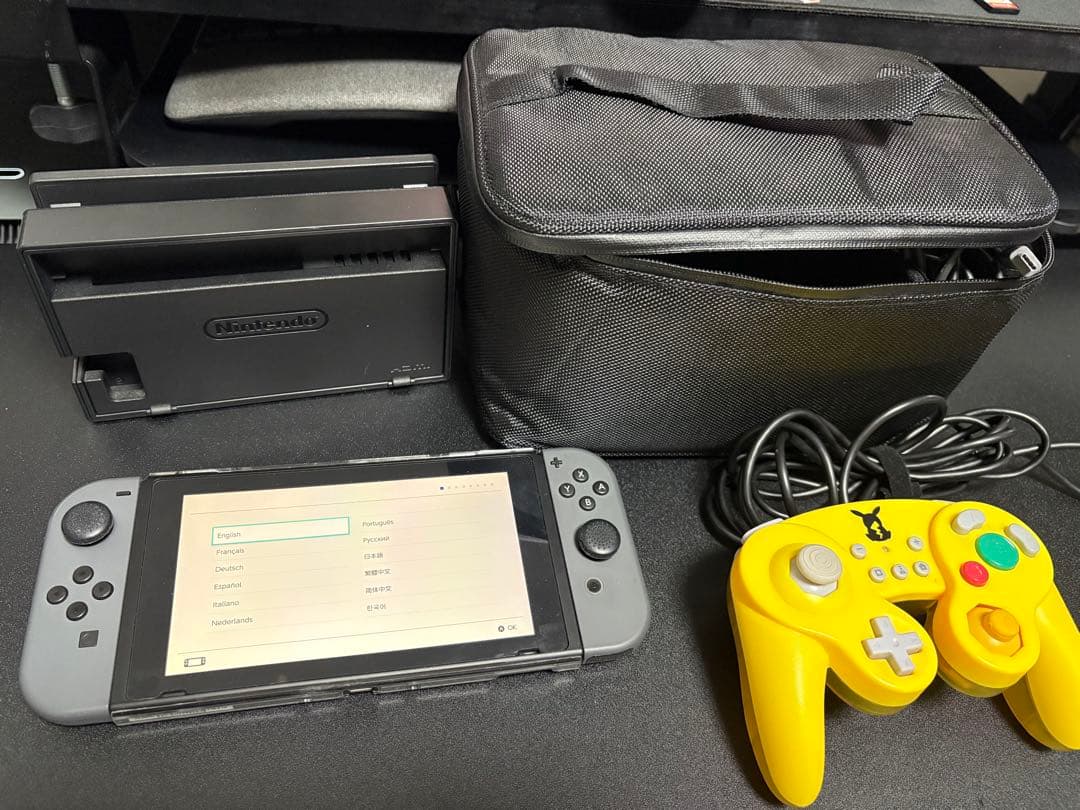 Nintendo Switch + GCコントローラー + 周辺機器