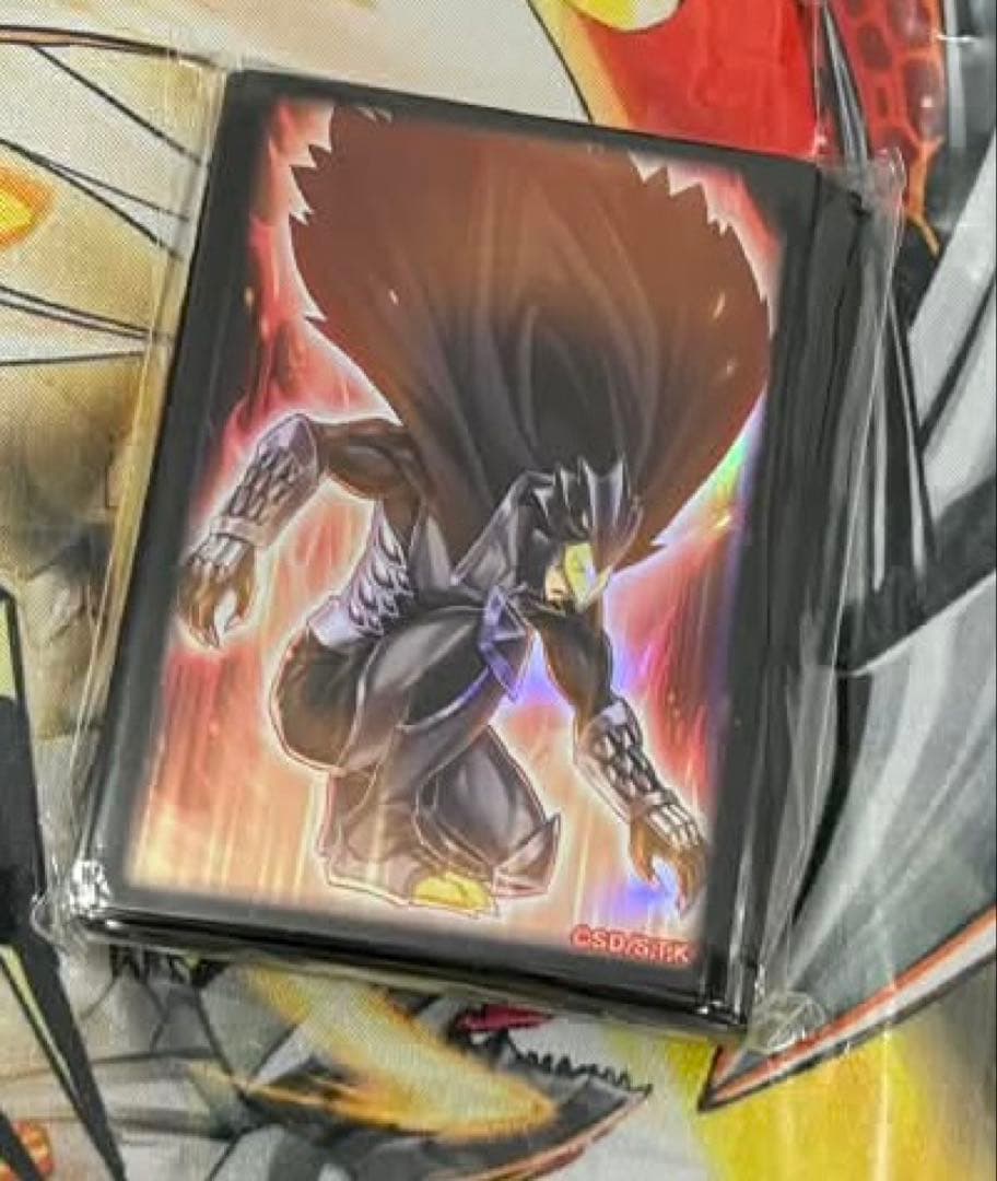 遊戯王　M・HERO ダスク・クロウ　公式　スリーブ　yotインドネシア　70枚