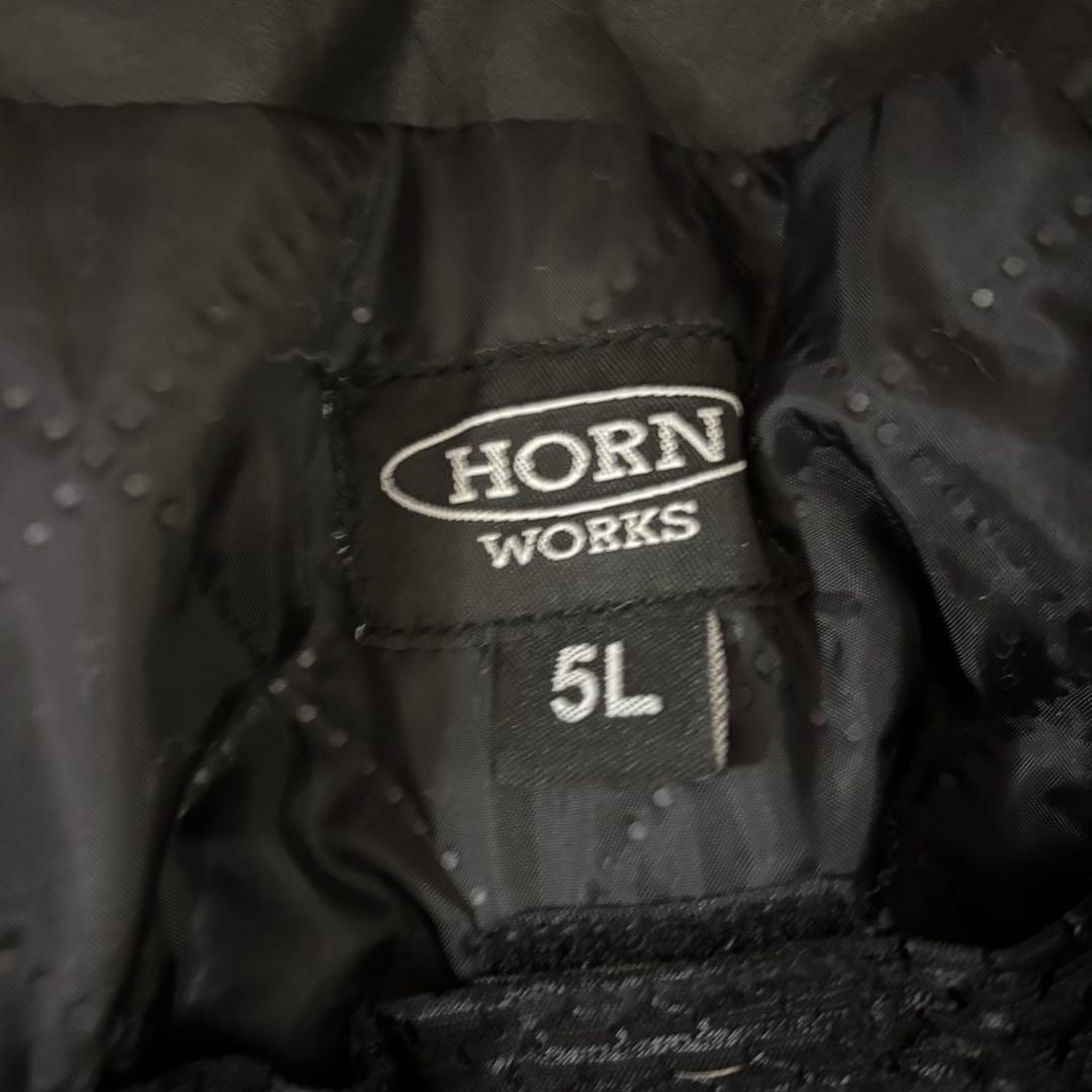 【きりこ】HORN WORKS シングルライダースジャケット　バッファロー