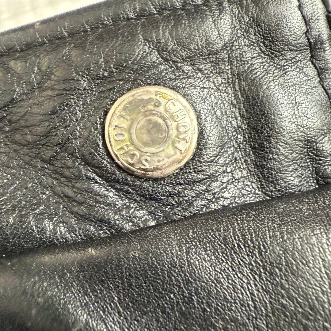 美品☆Schott ショット 641シングル ライダージャケット サイズ36